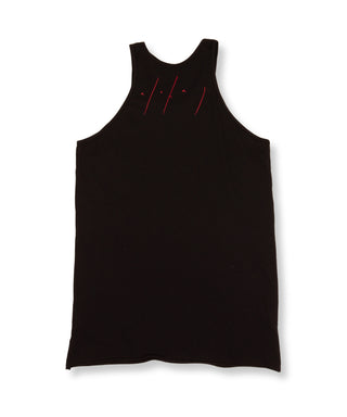 TATTOO TANK - BLACK/RED