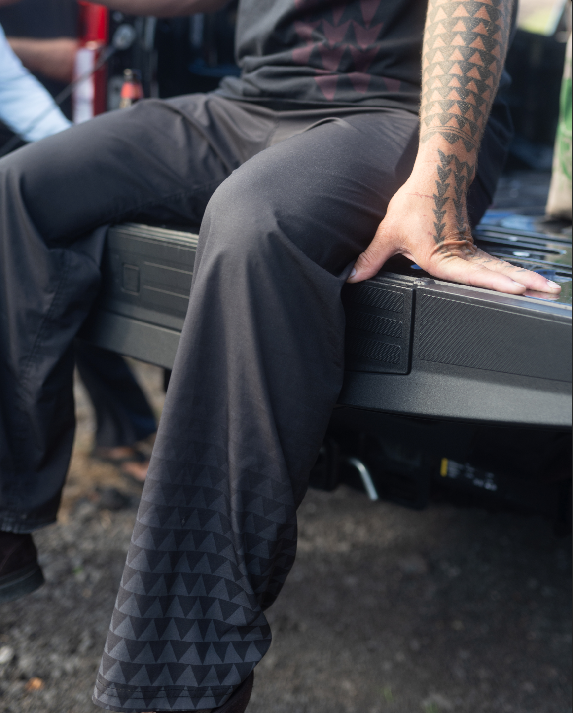 TATTOO PANT - BLACK/GREY