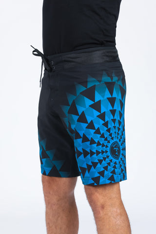 DAHUI BOARDSHORT - STAR BURST BLUE