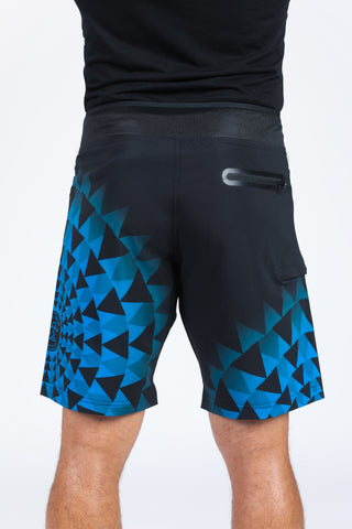 DAHUI BOARDSHORT - STAR BURST BLUE