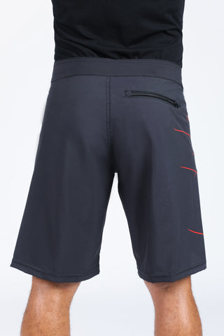 DAHUI TATTOO HYBRID SHORT - BLACK/RED