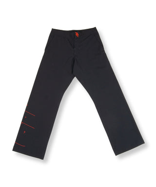 TATTOO PANT - BLACK/RED