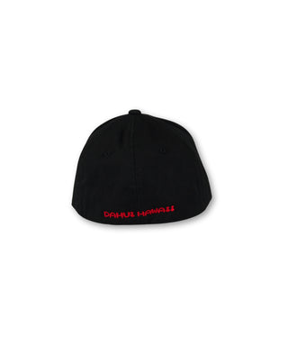 Flexfit Da Hui Hat - Red/Black