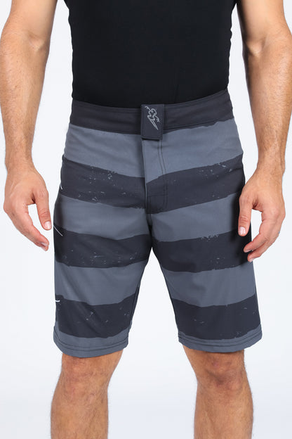 HORIZONTAL HYBRID SHORT BLACK/GREY