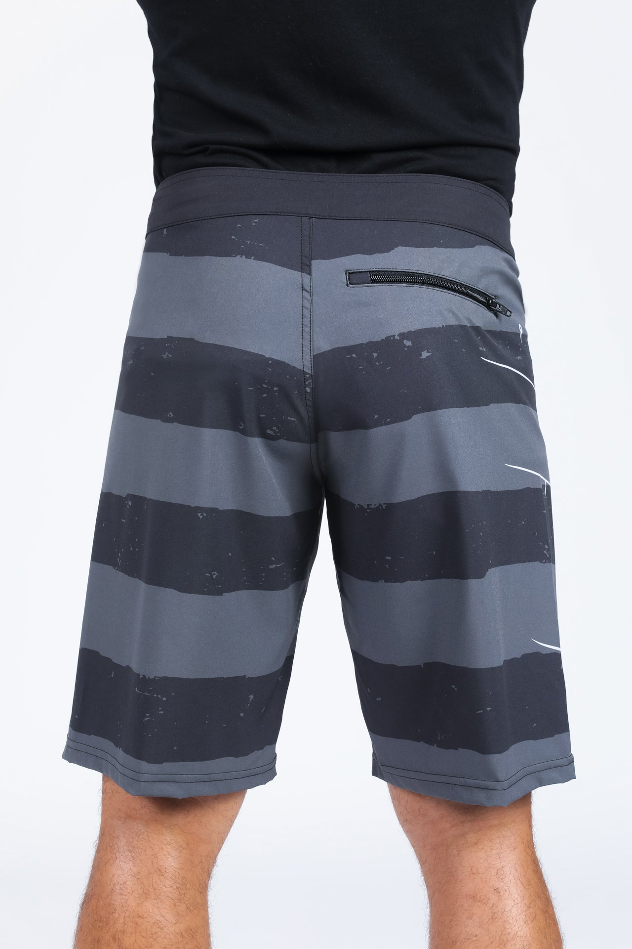 HORIZONTAL HYBRID SHORT BLACK/GREY