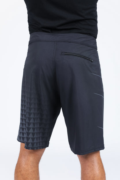 SHARK TOOTH HYBRID SHORT DARK GREY
